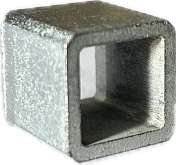 Square Adapter for Shaft Entry Reduction Schischek AR-16-12, from 16 mm to 12 mm (AR-16-12)
