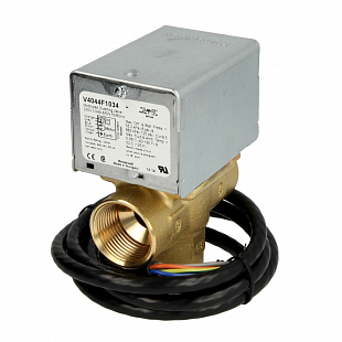 Distribution valve with electric drive Honeywell V4044F1034/U DN 25