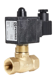 Indirectly operated two-way solenoid valve, PEVEKO, 24 VDC, DN 30 (EVPE 2030.21)