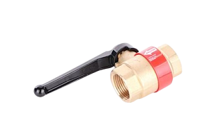 Ball Valve with Check Valve Caleffi BALLSTOP 327600