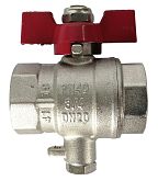Ball valve Siemens WZT-K2 for heat meters (WZT-K2)