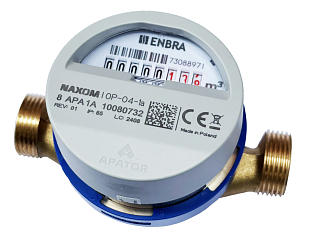 Domestic Hot Water Meter ENBRA ER-AM DN 15/TV with NAXOM Radio Module (7Y-31611X3-E23P)