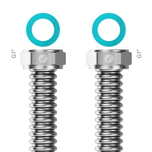 READY Merabell Pipe DN20 - G1" length 100 cm