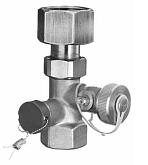 Ball valve with cap Reflex MK 1 1/2