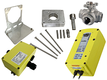 Schischek EXMAX-50-F assembly and three-way ball valve T-KV904.50 (SCH50.101)